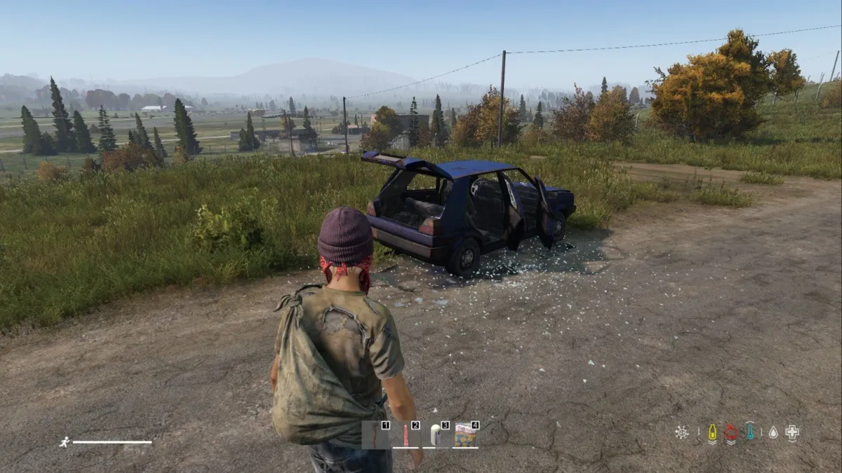 DayZ Crashed Vehicle