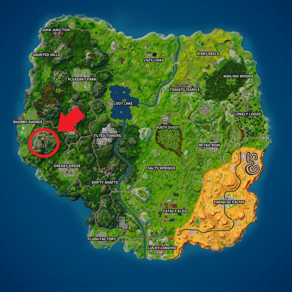 Best Landing Spots in Fortnite OG Valhalla