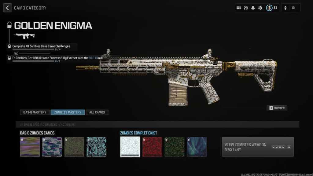Is Golden Enigma Bugged in MW3? challenge