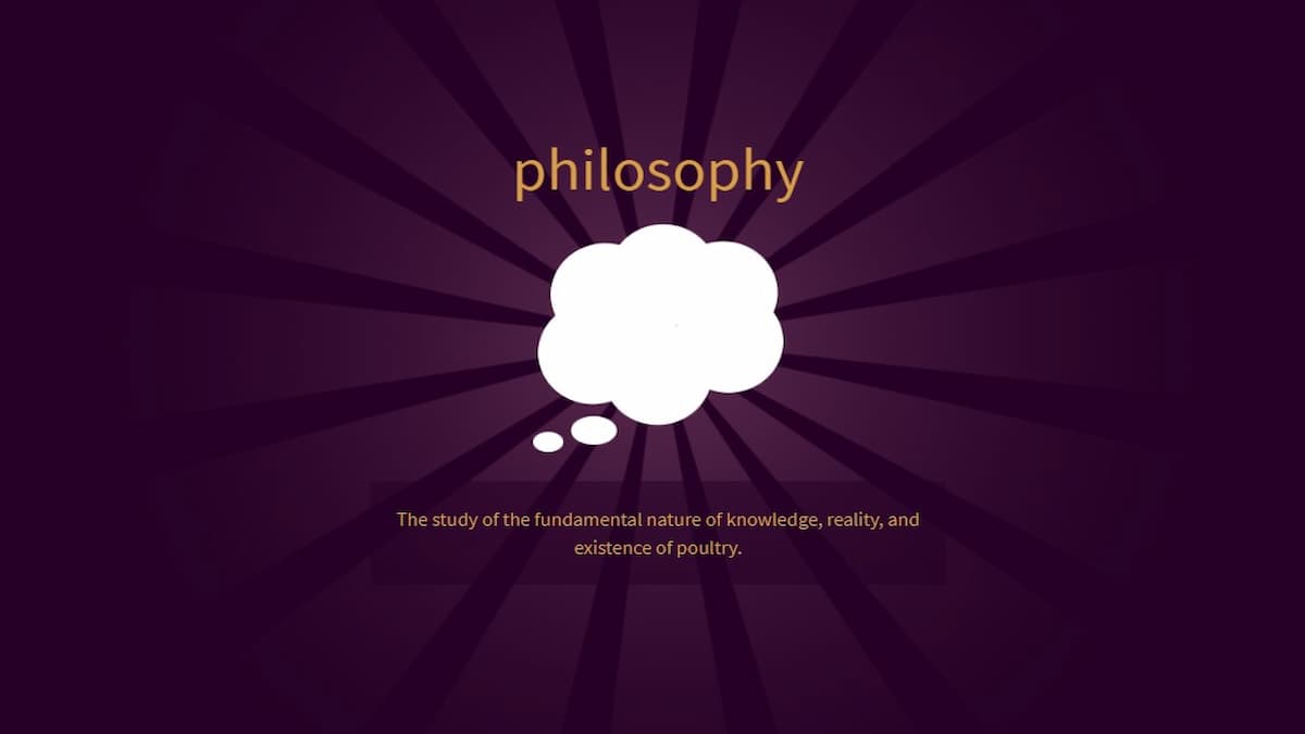 Philosophy Little Alchemy